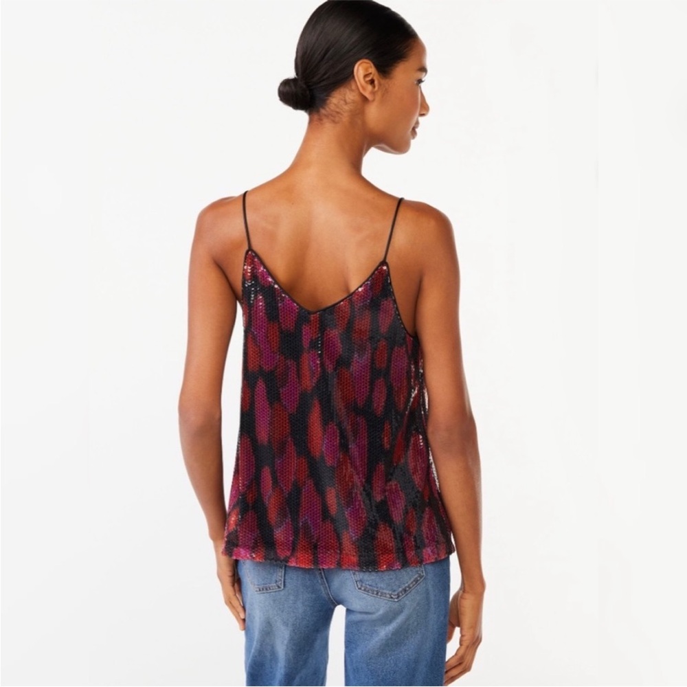 Scoop NYC Sequin Cami Top - Picture 3 of 9